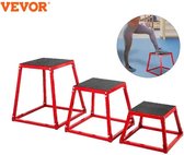 Stellar Jump Box Set - Jump Box - Set - Plyometrisch Platform - Fitness - Training - 3 stuks