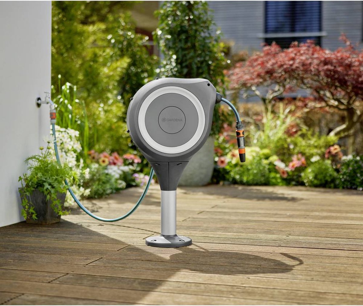 GARDENA – RollUp M – Tuinslanghaspel – 20 m – 360° – foto 7