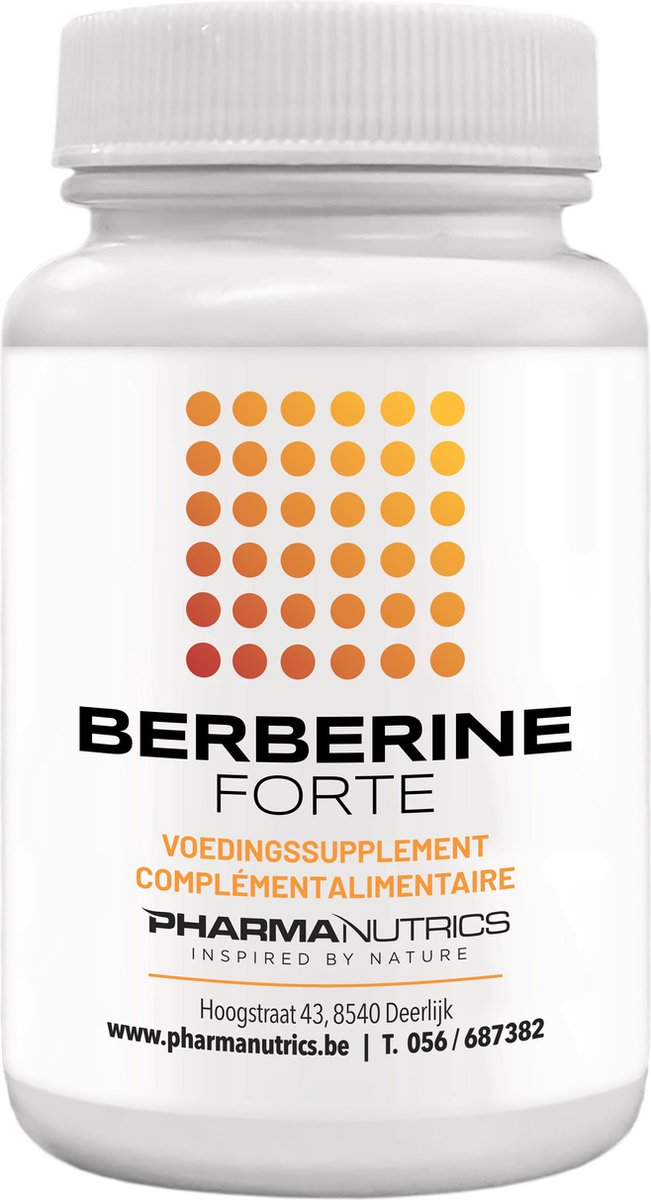 Goedkoopste BERBERINE FORTE 60 v-caps Pharmanutrics - Natuurlijke gewichtscontrole - Suikerspiegel Regulerend-Chroom -Kaneel //Natuurlijk complex//Hypo-allergeen