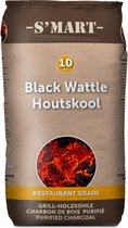 S'MART Premium BBQ Houtskool Zuid-Afrikaanse Black Wattle 10 KG