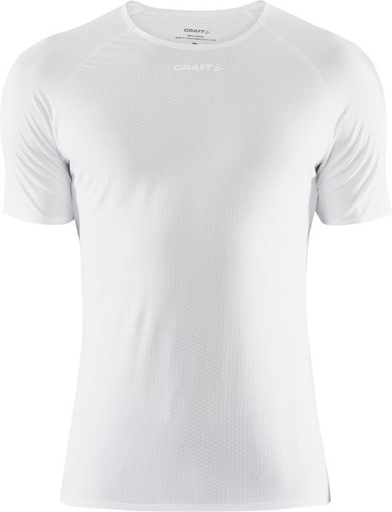 Craft Pro Dry Nanoweight Ss M Sportshirt Heren - White