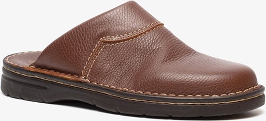 Foto: Hush puppies heren pantoffels bruin sloffen maat 44