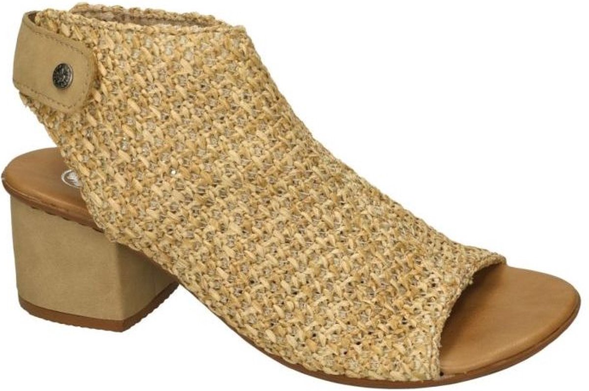 Rieker -Dames - beige - sandalen - maat 37