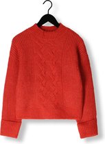 MSCH Copenhagen Mschchastine Peggy M Pullover Truien & vesten Dames - Sweater - Hoodie - Vest- Rood - Maat L/XL