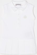Moncler Mouwloze jurk - Wit - Maat 98