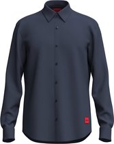 Hugo Ermo 10252145 Shirt Met Lange Mouwen Blauw M Man