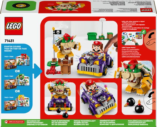LEGO Super Mario Uitbreidingsset: Bowsers Bolide - 71431 - LEGO
