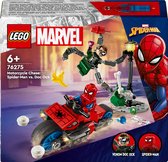 Bol.com LEGO Marvel Motorachtervolging: Spider-Man vs. Doc Ock - 76275 aanbieding