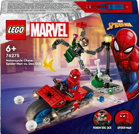 Poursuite en moto LEGO Marvel : Spider-Man contre. Doc Ock - 76275