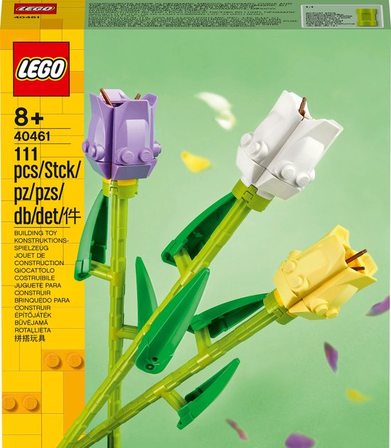 Foto: Lego bloemen tulpen tulips 40461 