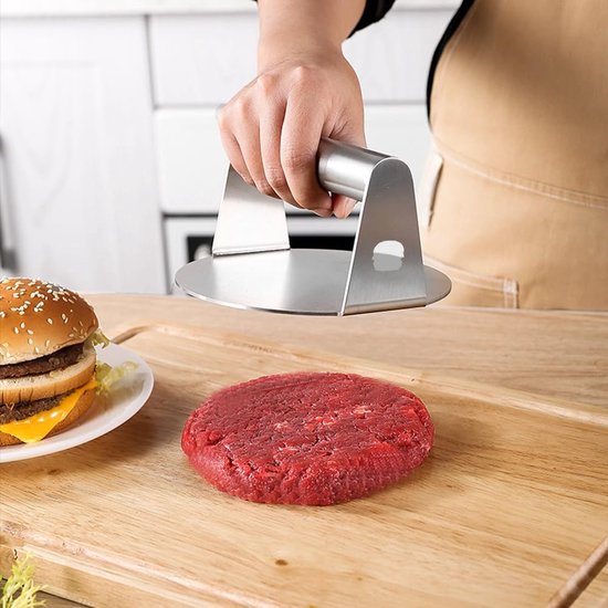 Hamburgerpers RVS | Smash Burger Press