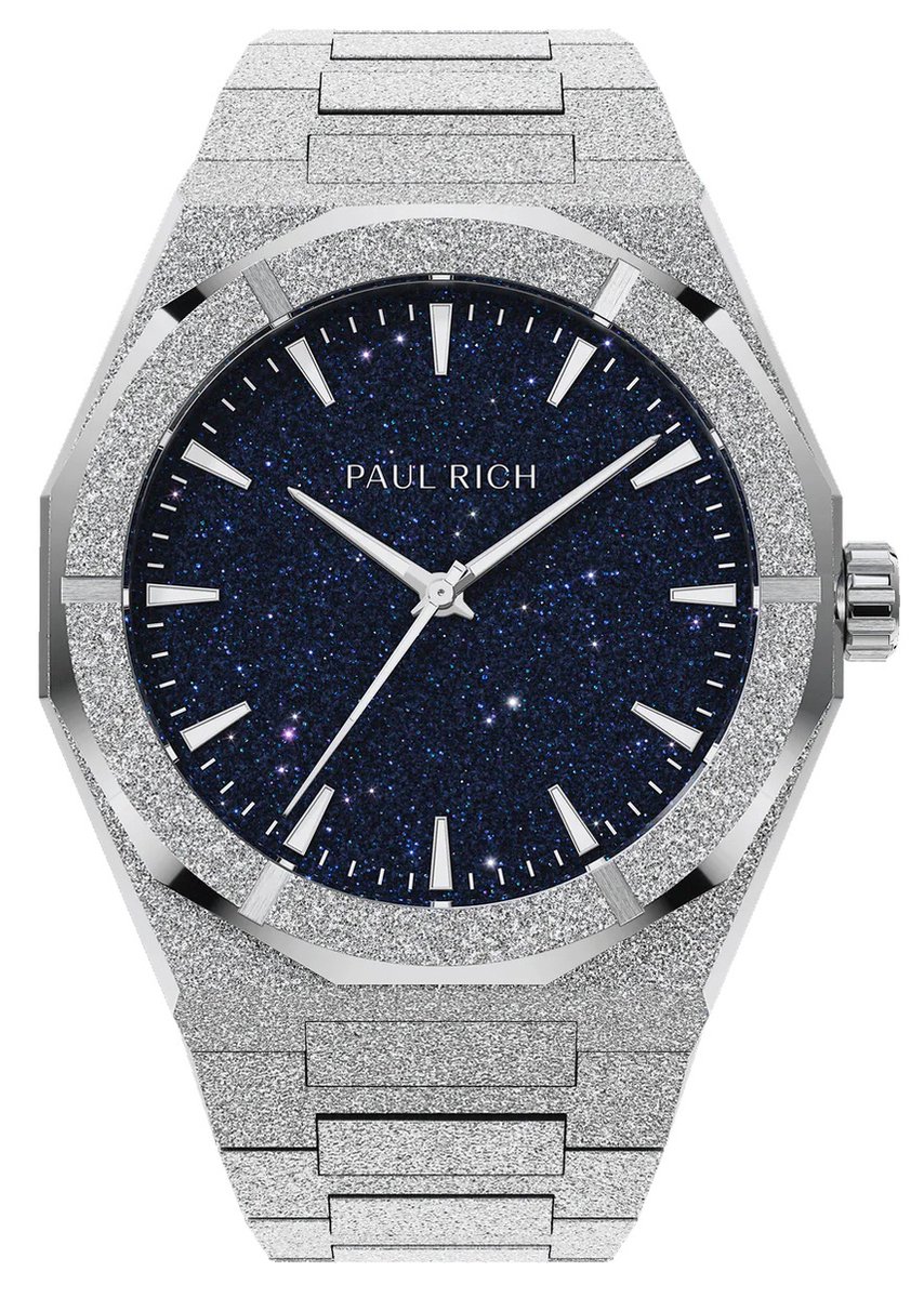 Paul Rich Frosted Star Dust II Silver FRSD205 horloge