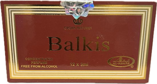 12-pack Balkis 3ml - Al rehab parfumolie attar roll on