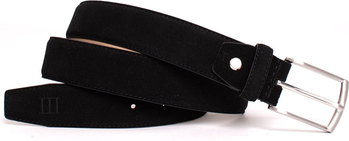 TRESANTI | ESRA I Klassieke suede riem | zwart | Size 85