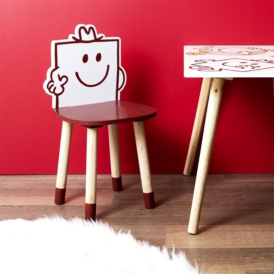Madame Monsieur - Kinderstoel Monsieur Costaud - rood van MaDaMe — afbeelding 5