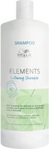Wella Elements Calming Shampoo 1000ml - Normale shampoo vrouwen - Voor Alle haartypes
