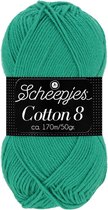 Scheepjes Cotton 8 50g - 723 Blauw