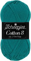 Scheepjes Cotton 8 50g - 724 Blauw