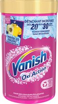 Vanish Oxi Action Poudre booster de lessive – Détachant pour linge coloré – 1410 g