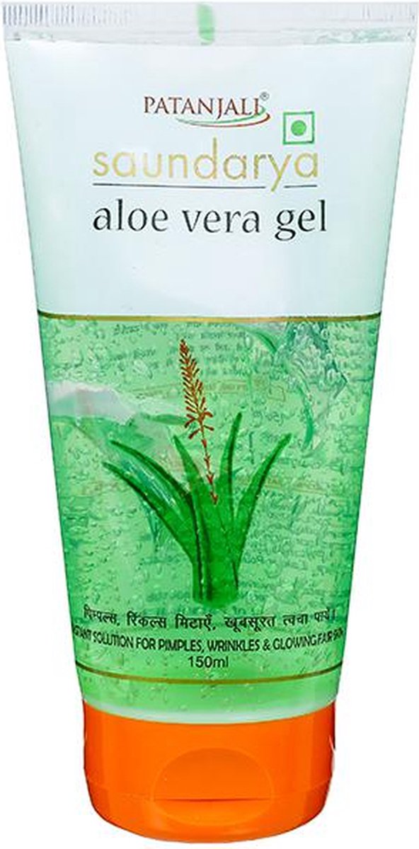 Goedkoopste Aloe Vera Gel - Patanjali - Saundarya - For natural beauty , helps reducing scars & spots - 150ML