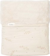 Koeka Teddy Coast Wiegdeken - 75 x 100 cm - Warm White