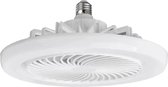 Joyinled Led Lampen - Plafond Ventilator Met Verlichting - Met Afstandbediening - 3 Snelheden - Timer - Wit