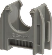 Schnabl kunststof ABS klembeugel buisklem 15-16mm 5/8 - donkergrijs per 200 stuks (31021/200)