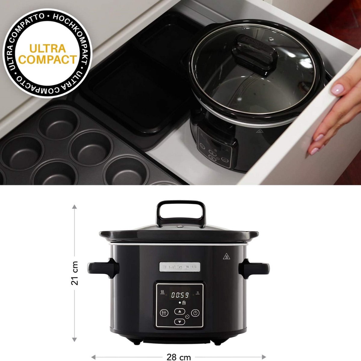 Multicooker - Rijstkoker - Slowcooker - afbeelding 2