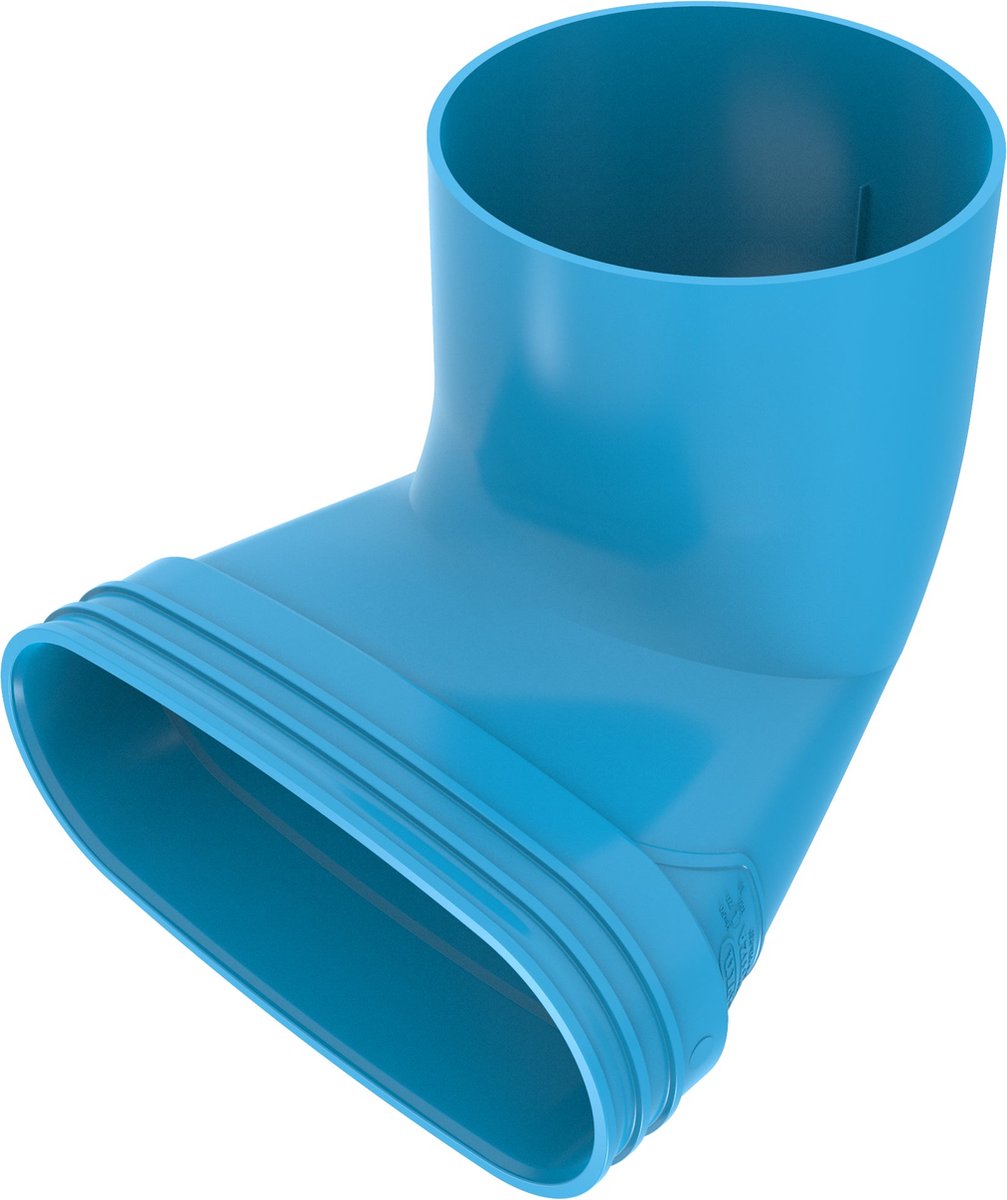 Wavin Ventiza PVC EIND 195X125 H100 M/M