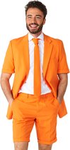OppoSuits The Orange - Heren Zomer Pak - Nederlands Elftal Kostuum - Oranje - Maat EU 60