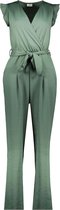 Jacqueline de Yong Broek Jdytrille S/l Frill Jumpsuit Jrs Ex 15333166 Jungle Green Dames Maat - S