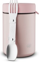 Alfi Voedseldrager - Voedselcontainer - 350ml - Pastel Rose Mat