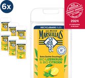 Le Petit Marseillais® Extra Doux Gel Douche Verveine Bio et Citroen Bio , 6 x 250 ml