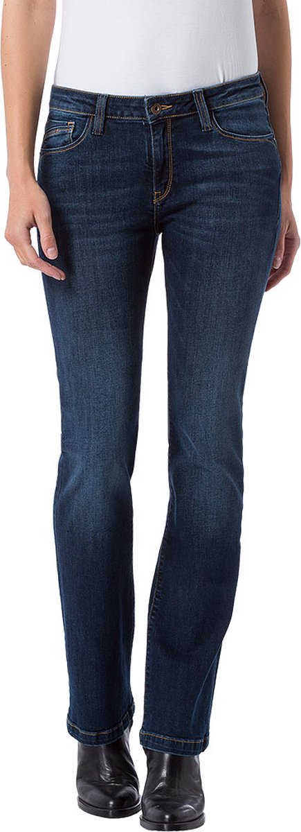 Cross Jeans Dames Jeans Broeken Lauren bootcut Fit Blauw 26W / 34L Volwassenen