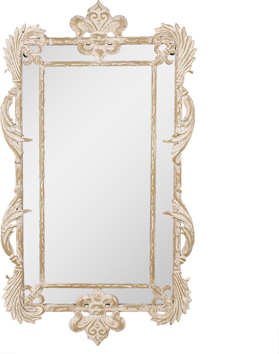 Spiegel 45x3x81 cm Beige MDF