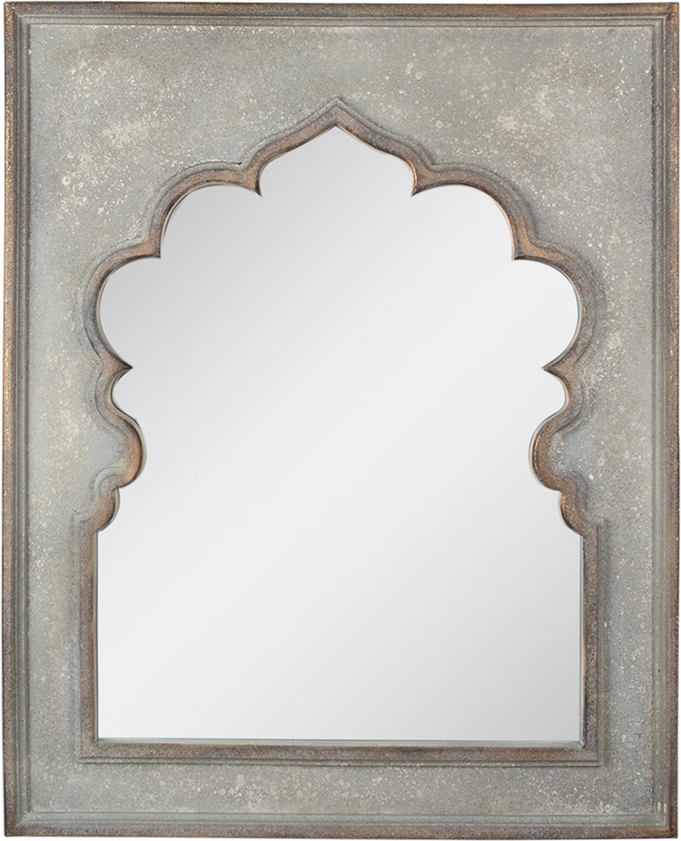 Spiegel 80x4x100 cm Groen Hout