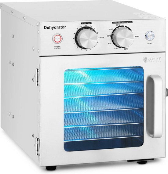 Royal Catering Voedseldroger - 500 W - Royal Catering - 6 verdiepingen