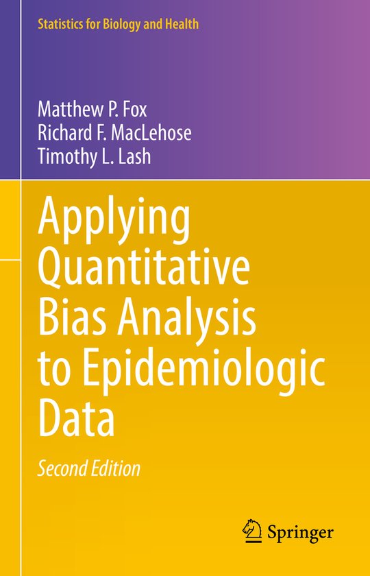 Statistics for Biology and Health- Applying Quantitative Bia ... - cover