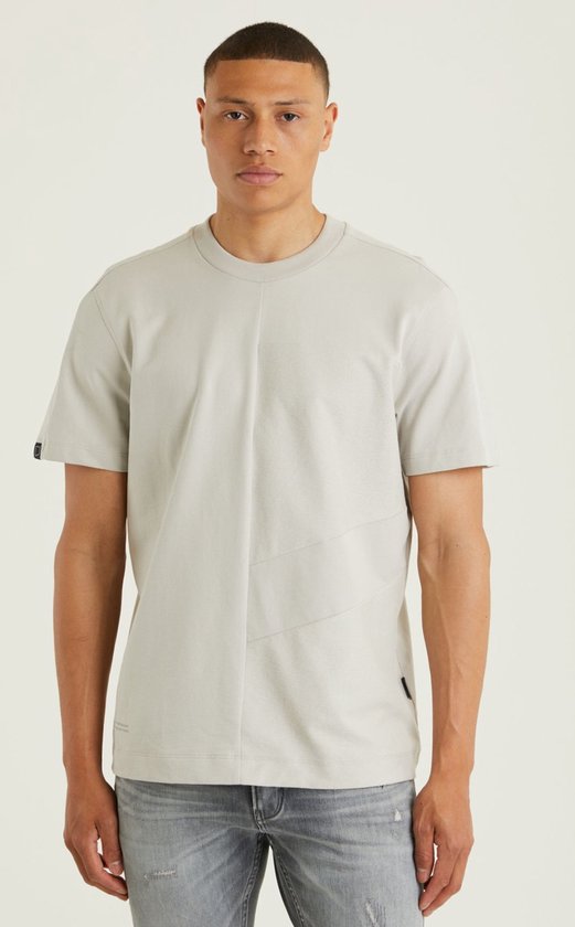 Chasin' T-shirt Eenvoudig T-shirt Niro Grijs Maat L