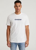 Chasin' T-shirt Eenvoudig T-shirt Davie Off-White Maat M