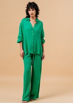 Groene oversized blouse Market - Grace & Mila