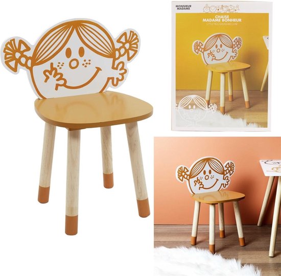 Madame Monsieur - Kinderstoel Madame Bonheur - geel van MaDaMe — afbeelding 4