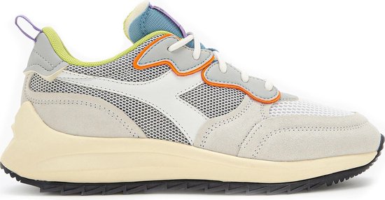 Diadora Jolly Suede Mesh Woman Lage sneakers - Dames - Wit - Maat 38 | bol