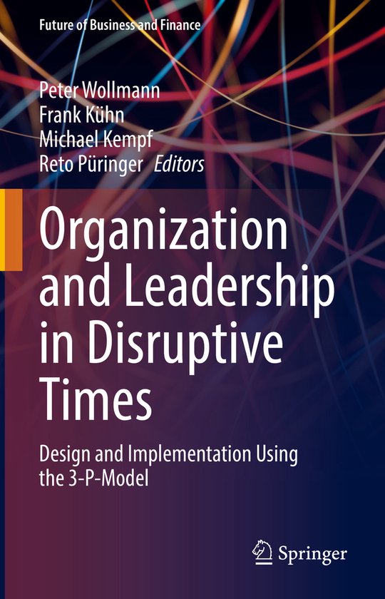 Organization and Leadership in Disruptive Times - cover