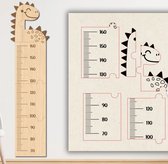 Gepersonaliseerde houten babygroeimeter/ groeimeter/ kraamcadeau/ baby cadeau/ newborn/groeimeter voor baby