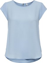 Only T-shirt Onlvic S/s Solid Top Noos Ptm 15142784 Clear Sky Dames Maat - 38