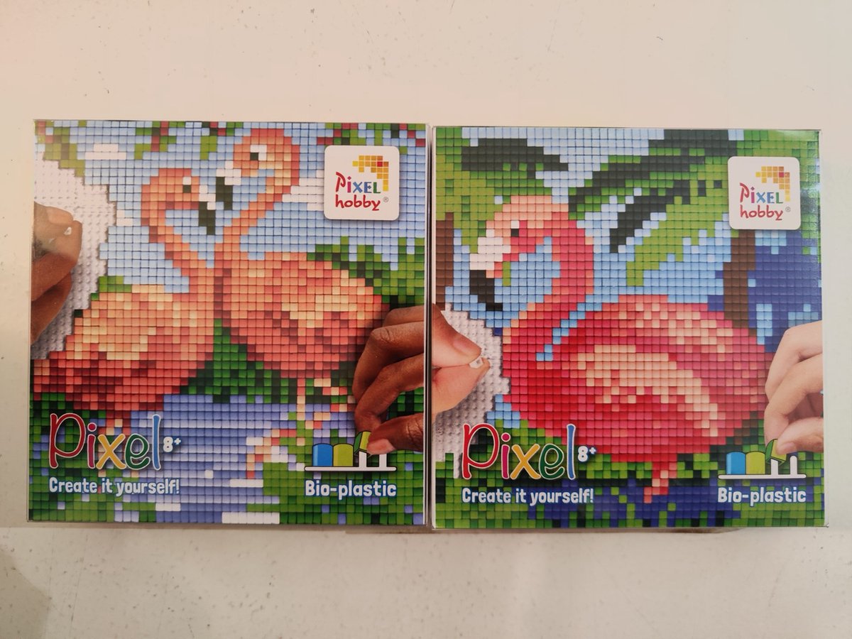 PIXELHOBBY PIXEL SET FLAMINGO'S