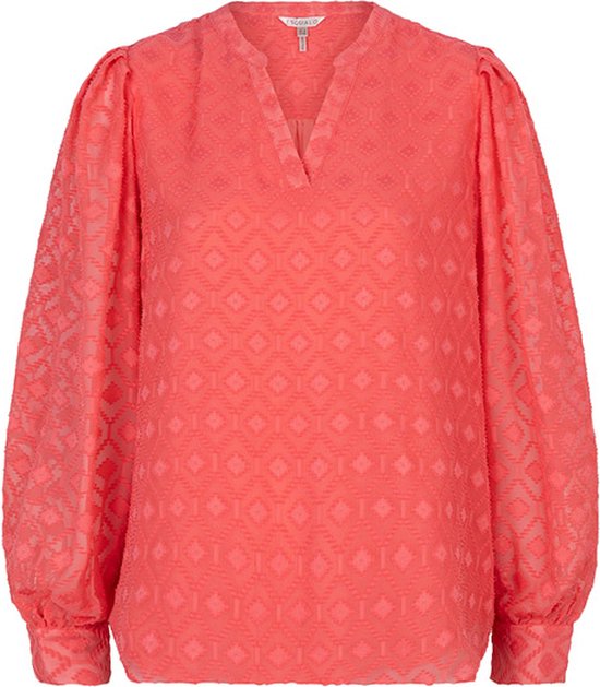 Esqualo blouse SP24-14026 - Strawberry