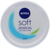 Voordeelverpakking 3 X Nivea Soft 200ml Intense Moisturising Cream NIV06