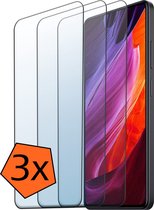 Protecteur d'écran adapté pour Xiaomi Redmi Note 12 Pro , protecteur d'écran en Glas Tempered Glass , protecteur d'écran adapté pour Xiaomi Redmi Note 12 Pro , lot de 3